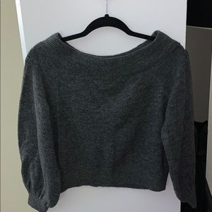 Cozy off the shoulder sweater